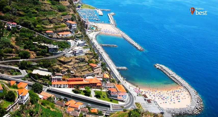 Calheta Beach Summer attractions on Madeira Island